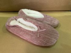 48 X BRAND NEW CHENILLE SOCK SLIPPERS IN 2 BOXES