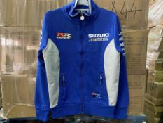 5 X BRAND NEW OFFICIAL SUZUKI ECSTAR TRACK JACKETS SIZE XS