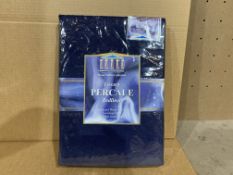 8 X BRAND NEW ROYAL SULTAN COLLECTION LUXURY PERCALE BED LINEN KING FITTED VALANMCE SHEETS 152 X 198