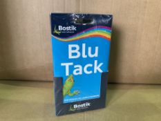 96 X BRAND NEW PACKS OF BOSTIK BLU TACK IN 8 POUCHES