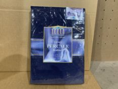 8 X BRAND NEW ROYAL SULTAN COLLECTION LUXURY PERCALE BED LINEN KING FITTED VALANMCE SHEETS 152 X 198