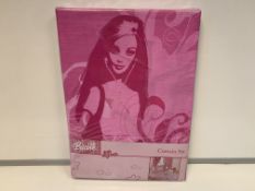 10 X BRAND NEW BARBIE CURTAIN SETS 170 X 183CM