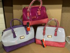 9 X VARIOUS PIERRE CARDIN HANDBAGS