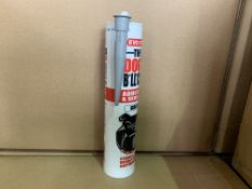 36 X BRAND NEW BOXED EVO-STIK THE DOGS B*LL*OCKS ADHESIVE AND SEALANT GREY (PRODUCTION DATE DECEMBER