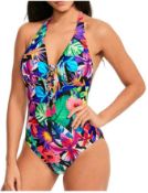 10 X NEW SEALED FIGLEAVES HAWAII LACE UP PLUNG SWIMSUITS IN VARIOUS SIZES