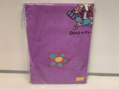 10 X BRAND NEW GROOVY CHICK CURTAIN SETS 168 X 137CM