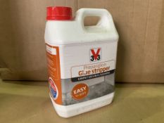 43 X 2.5L TUBS OF 3V3 PREPERATION GLUE STRIPPER FOR CARPET OR VINYL FLOORING