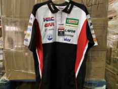 8 X BRAND NEW OFFICIAL LCR TEAM HONDA POLO TOPS SIZE XS