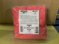 30 X BRAND NEW PACKS OF 10 UNGER RED MICROWIPE CLOTHS
