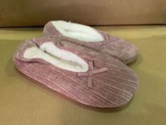 48 X BRAND NEW CHENILLE SOCK SLIPPERS IN 2 BOXES