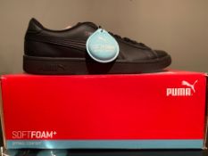 NEW & BOXED PUMA TRAINERS SIZE JUNIOR 4 (326 UPSTAIRS)