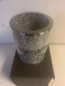 SILVER BLING UTENSIL STORAGE (1224/4)