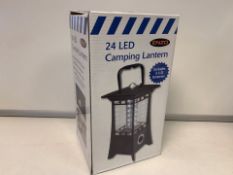 10 x ENZO 24 LED CAMPING LANTERNS (776/4)