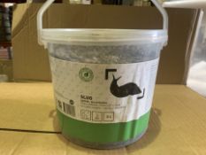 5 X BRAND NEW TUBS OF 5L SLUG PELLETED WOOL (537/27)