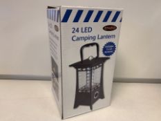 10 x ENZO 24 LED CAMPING LANTERNS (774/4)