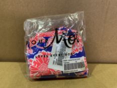 20 X BRAND NEW INDIVIDUALLY PACKAGED POUR MOI HEATWAVE FOLD OVER TIE BRIEF TROPICANA SIZES 10-14 RRP