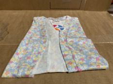 (NO VAT) 20 X BRAND NEW KIDS DIVISION FLORAL GIRLS KIMONO SIZE 6-7 YEARS (368/27)