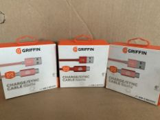 16 X BRAND NEW GRIFFIN CHARGE/SYNC CABLES (394/4)