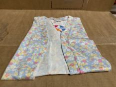 (NO VAT) 19 X BRAND NEW KIDS DIVISION FLORAL GIRLS KIMONO SIZE 6-7 YEARS (370/27)