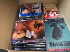 70 X VARIOUS DVDS INCLUDING THE WIRE, THE HILLS, BEHIND ENEMY LINES ETC (390/4)