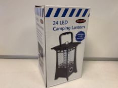 10 x ENZO 24 LED CAMPING LANTERNS (775/4)