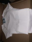 (NO VAT) 12 X BRAND NEW CREAM CHILDRENS TOPS SIZE 9-10 YEARS (834/27)