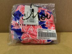 20 X BRAND NEW INDIVIDUALLY PACKAGED POUR MOI HEATWAVE FOLD OVER TIE BRIEF TROPICANA SIZES 10-14 RRP