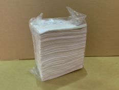 5400 BRAND NEW ADULT NAPKIN SPILL PROTECTORS IN 9 BOXES (227/4)