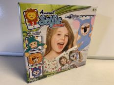 48 X BRAND NEW ANIMAL SELFIE STUDIO THE SUPER SLEFIE CRAFT KIT (1065/27)