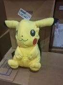 PALLET TO CONTAIN 120 x POKEMON PLUSH BACK PACKS. CUSTOMER RETURNS