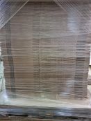 (Z187) PALLET TO CONTAIN 72 X PACK OF 3 SANDFORD TEXTURED OAK EFFECT SLAB 500MM DRAWER FRONTS.