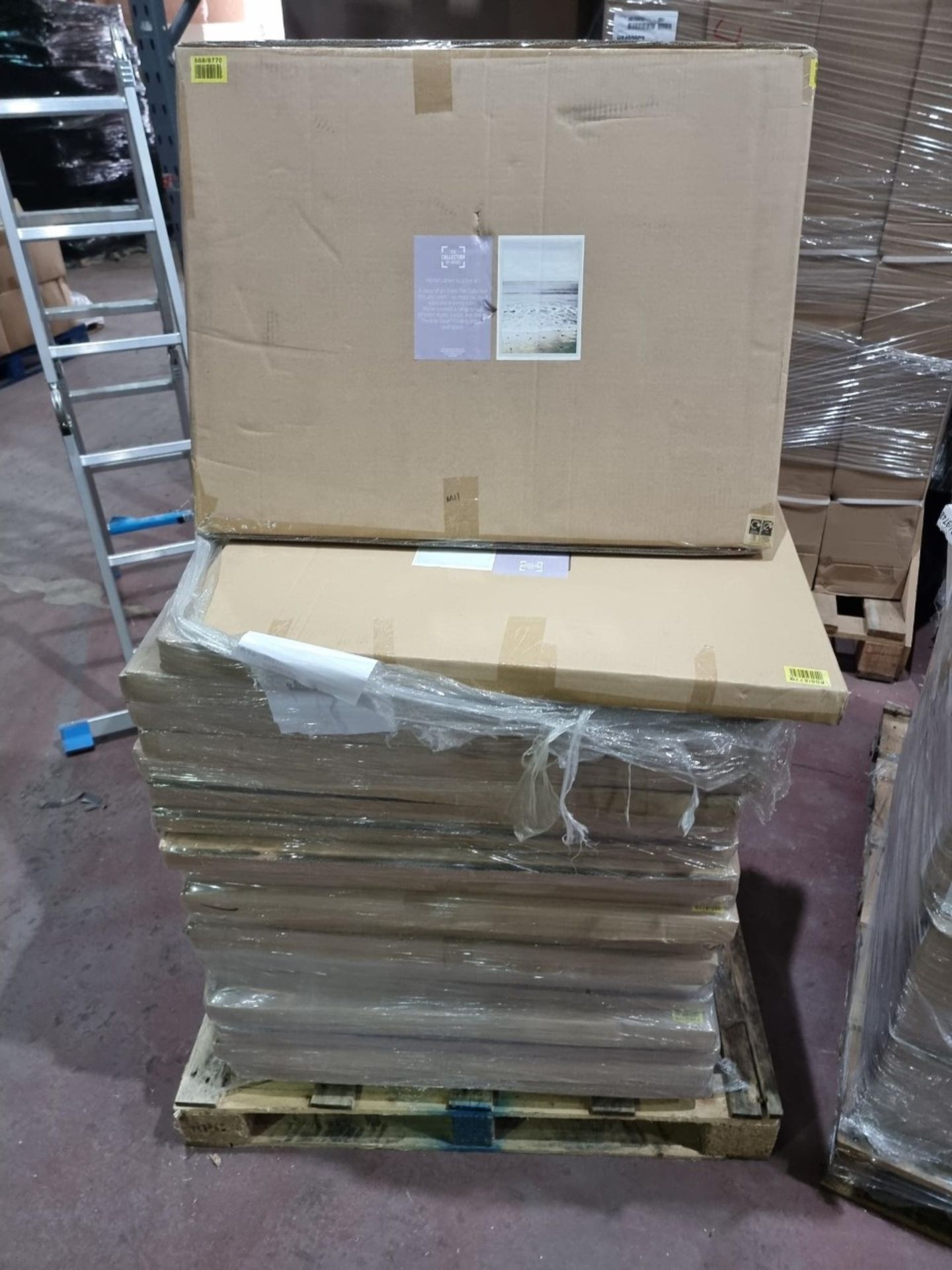 (M11) PALLET TO CONTAIN A LARGE QTY OF ARGOS THE COLLECTION ART CANVASES