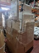 (Z196) PALLET TO CONTAIN A LARGE QTY OF VARIOUS BATHROOM ITEMS TO INCLUDE COLUMN RADIATORS, DESIGNER