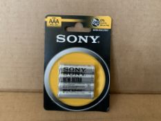 108 X BRAND NEW SONY AAA ULTRA HEAVY DUTY BATTERIES EXP 05/21