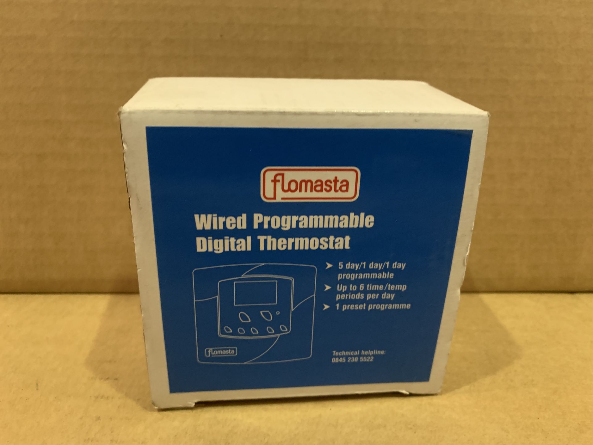 15 X BRAND NEW FLOWMASTA WIRED PROGRAMMABLE DIGITAL THERMOSTATS