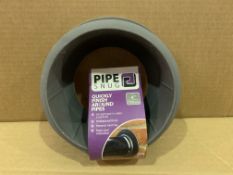 29 X BRAND NEW PIPE SNUG 110MM QUICKLY FINISH AROUND PIPES