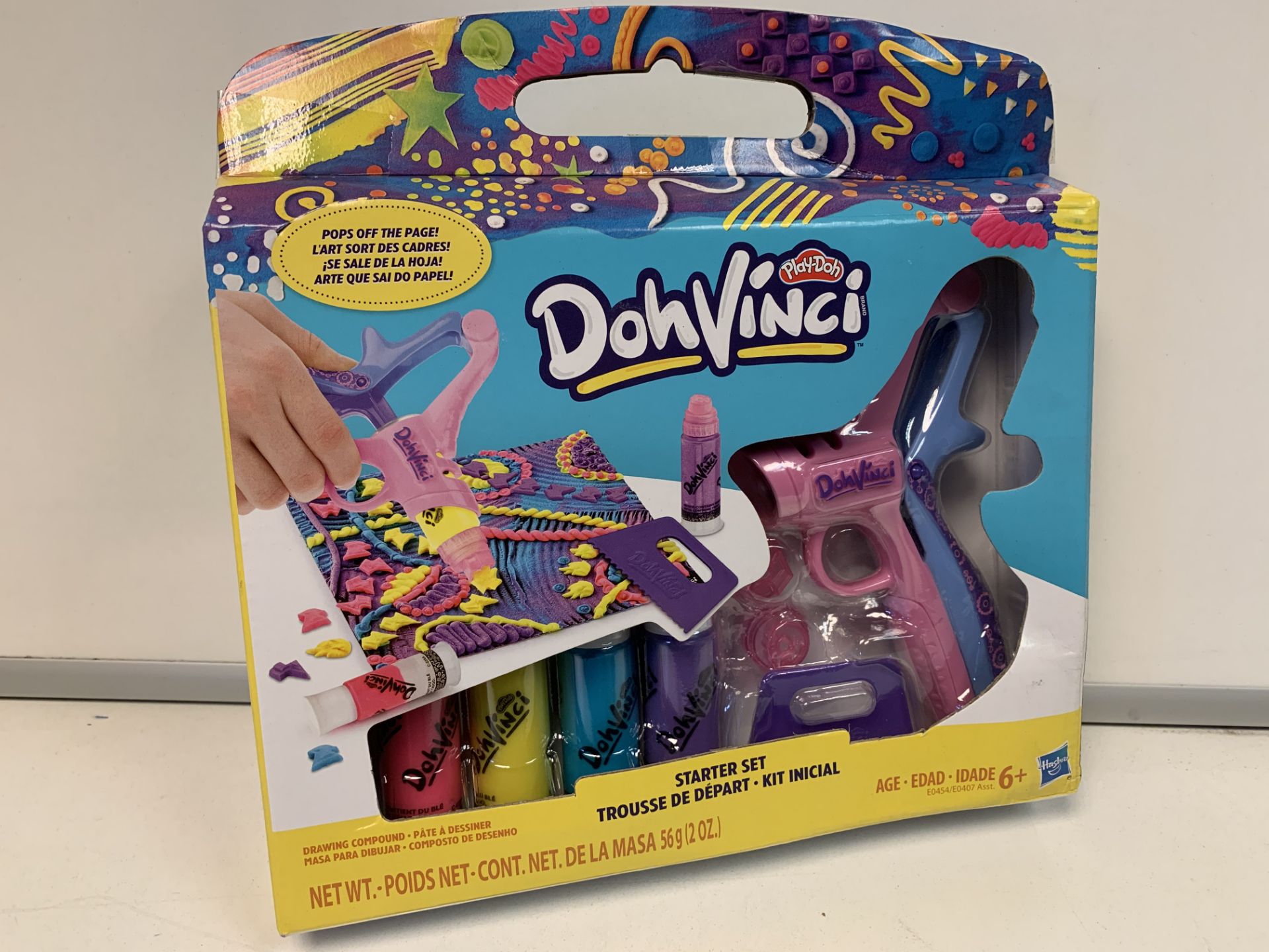 12 X BRAND NEW HASBRO PLAY-DOH DOHVINCI STARTER SETS