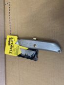 12 X BRAND NEW STANLEY CLASSIC 99 UTILITY KNOFE AND BLADE PACKS