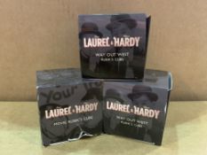 200 X BRAND NEW WAY OUT WEST LAUREL AND HARDY RUBIKS CUBES