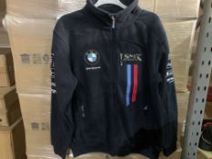 6 X BRAND NEW OFFICIAL BMW RACING FLEECES SIZES 4 X XS AND 3 X SMALL