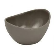 144 X BRAND NEW DALEBROOK STONE MATT MELAMINE REEF 60ML OVAL BOWLS RRP £3.10 EACH PIECE