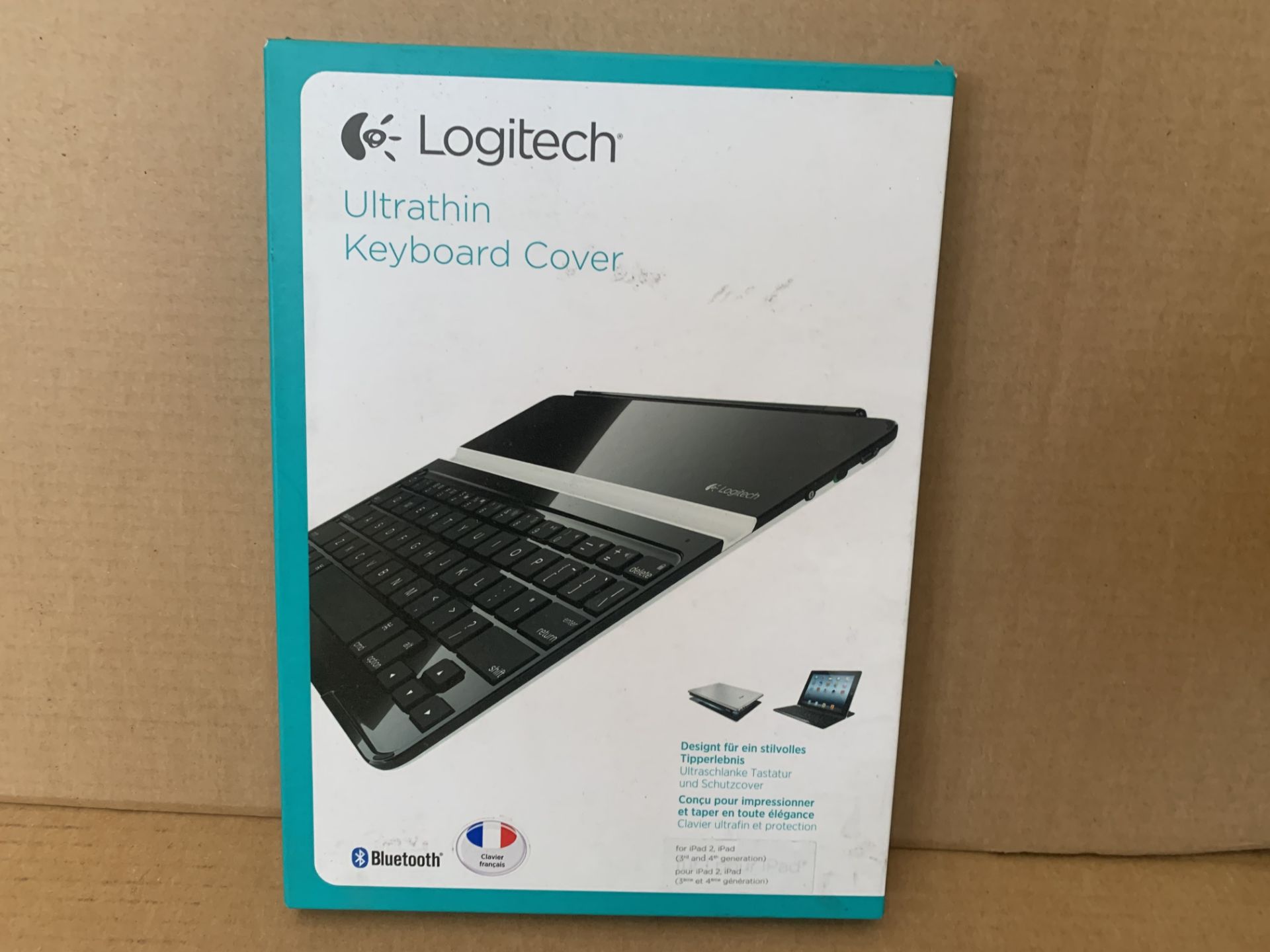 10 X BRAND NEW LOGITECH ULTHARIN KEYBOARD COVERS (FRENCH) FOR IPAD 2