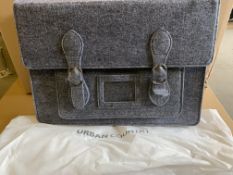 5 X BRAND NEW URBAN COUNTRY LARGE SATCHEL LAPTOP BAG GREY RRP £46 EACH