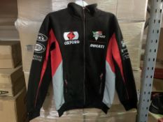 12 X BRAND NEW OFFICIAL OXFORD DUCATI FLEECES SIZE XS