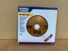 11 X BRAND NEW MACALLISTER 150MM DIAMOND CUTTING BLADES