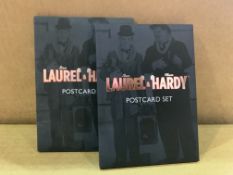 80 X BRAND NEW LAUREL AND HARDY POSTCARD SETS