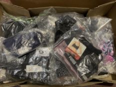 18 PIECE MIXED FIGLEAVES LOT OF VARIOUS UNDERWEAR AND SWIMWEAR IN VARIOUS STYLES AND SIZES INCLUDING