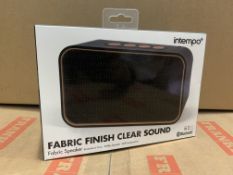 8 X BRAND NEW ITEMPO FABRIC FINISH CLEAR SOUND SPEAKERS