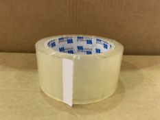 144 X BRAND NEW ROLLS OF CLEAR TAPE