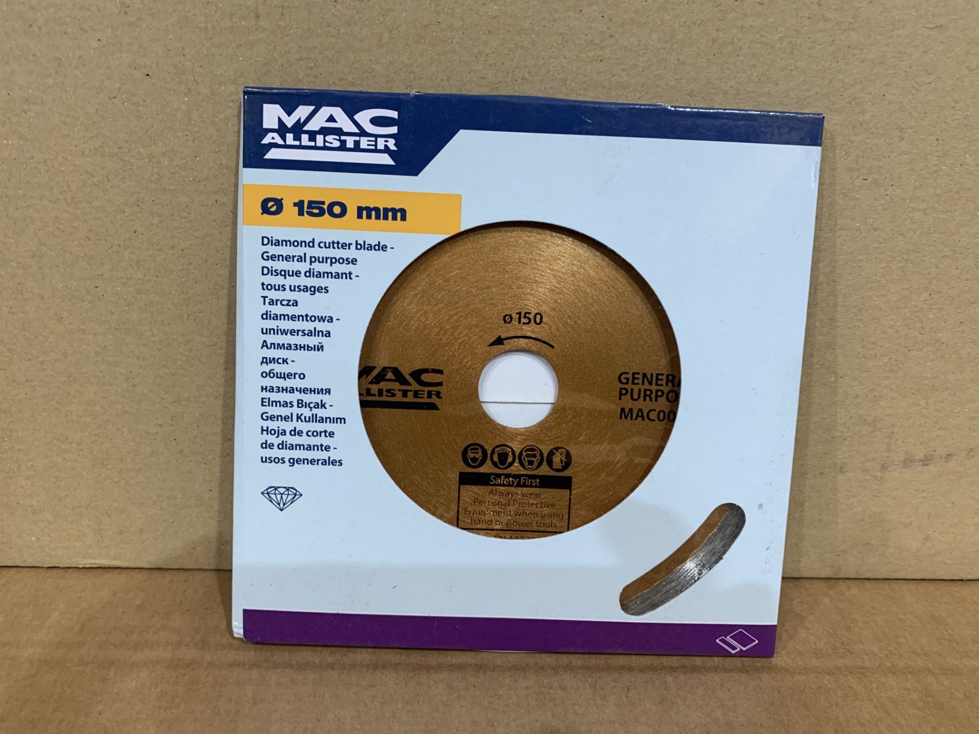 11 X BRAND NEW MACALLISTER 150MM DIAMOND CUTTING BLADES